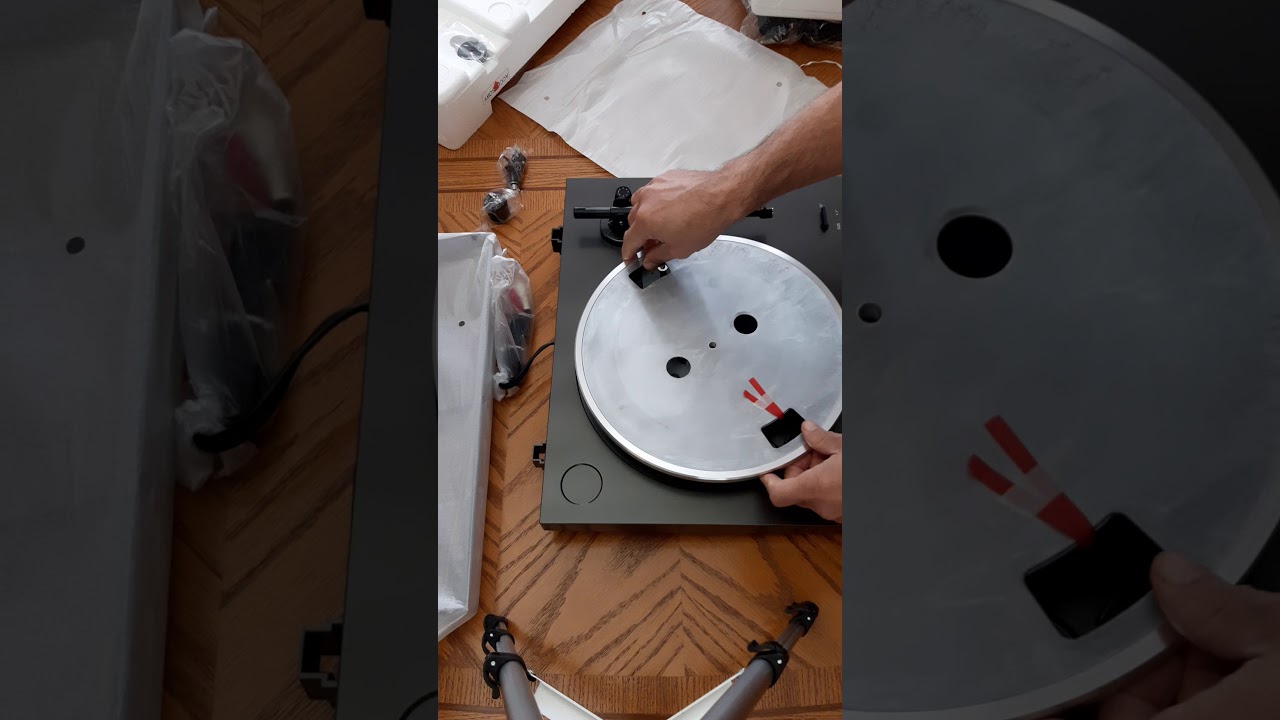 what's in the box review for the Technica AT-LP2X turntable