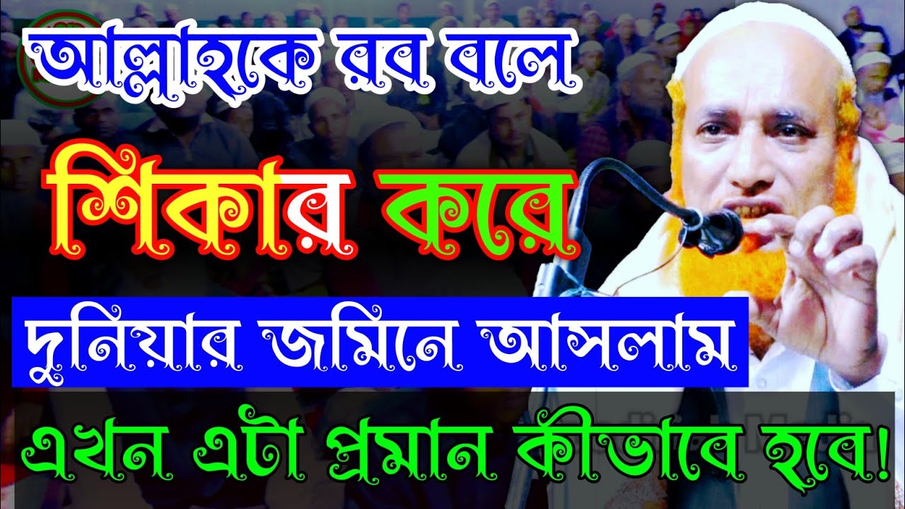 আল্লাহকে রব বলে শিকার করে দুনিয়ার জমিনে আসলাম এখন এটা প্রমান কীভাবে হবে! Maulana Tahirul Hoque