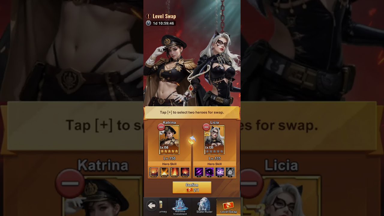 Last Z Hero swap, level swap. How does it work? Season 3. DWD