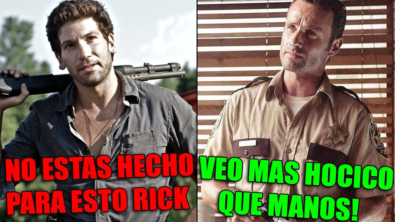 LLOREN Pero RICK es MEJOR LIDER que SHANE #thewalkingdead | @MaxStar
