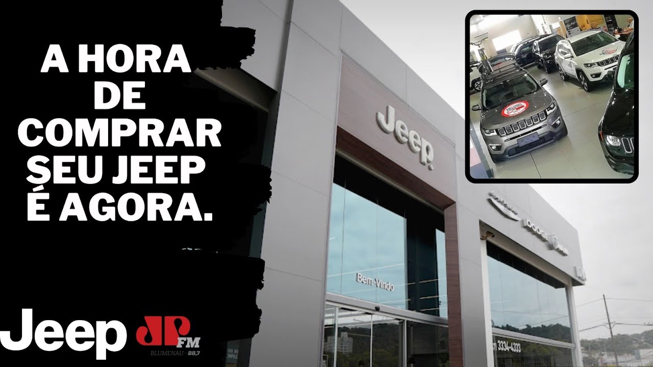 VOC&Ecirc; VAI PERDER ESSA OPORTUNIDADE? | DVA JEEP BLUMENAU | JOVEM PAN