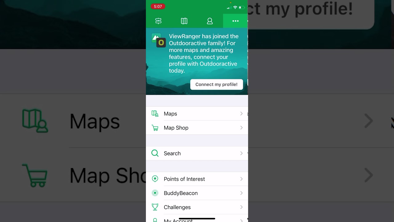 ViewRanger iPhone Transferring GPX from Web Hub to ViewRanger