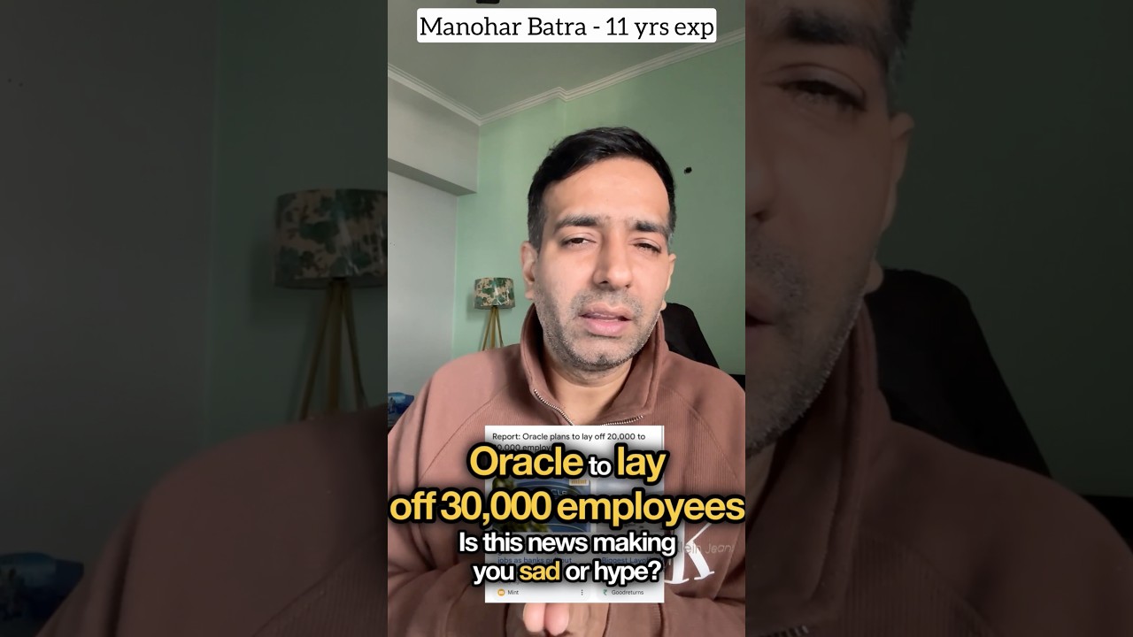 Oracle to layoff 30000 employees