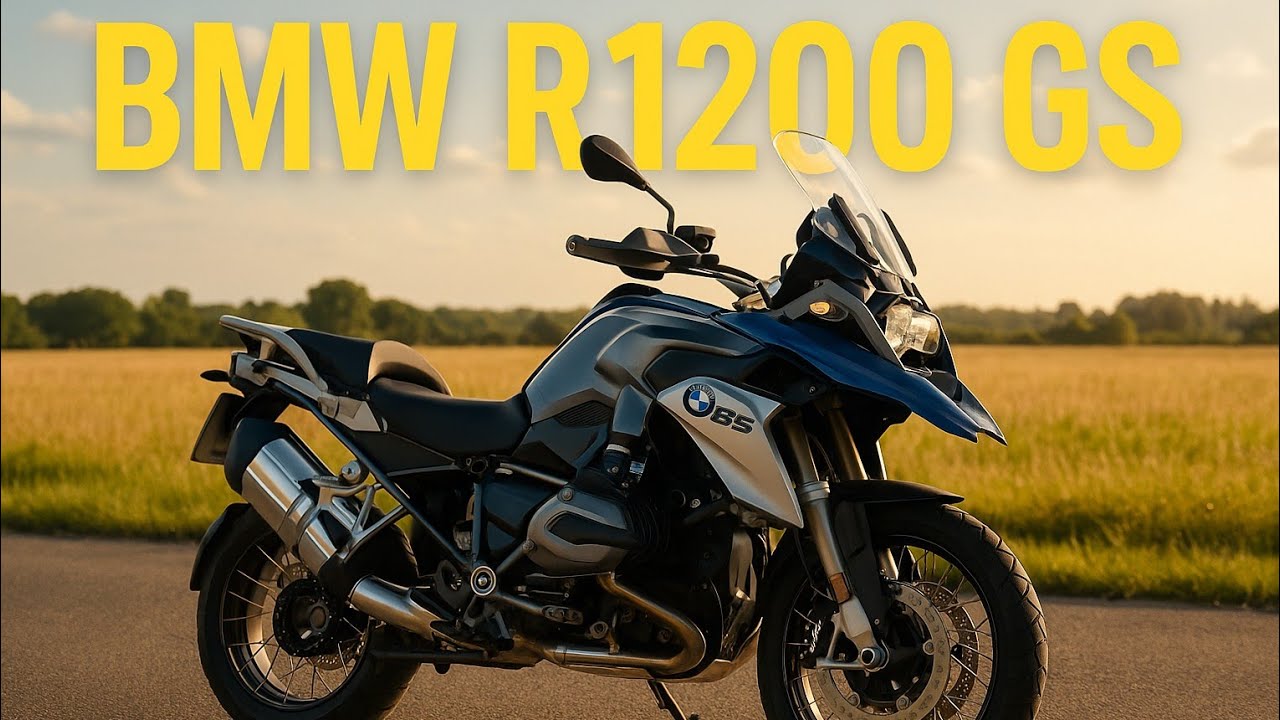 BMW R 1200 GS,мысли владельца. B фонe HONDA Africa Twin.
