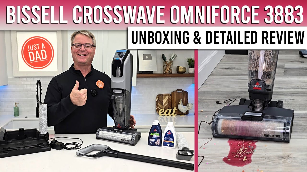 I Love Bissell CrossWave OmniForce Cordless Floor Mop