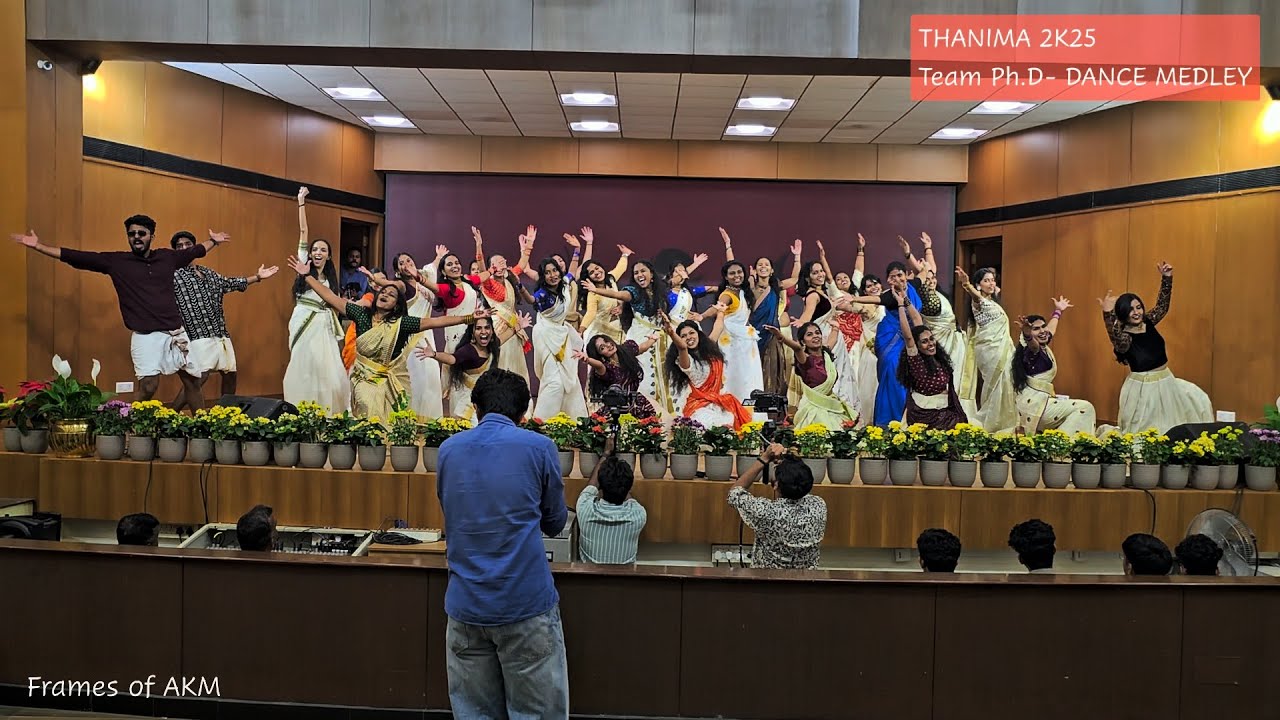 THANIMA 2025  Team Ph.D's DANCE MEDLEY | VIT Thanima Onam Celebrations