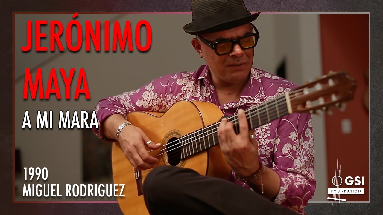 JERÓNIMO MAYA performs his piece 