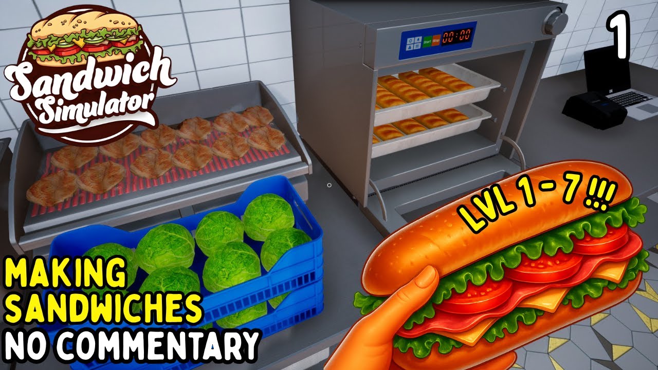 Sandwich Simulator 🥪 I'M IN LOVE WITH THIS GAME | Longplay No Commentary #1
