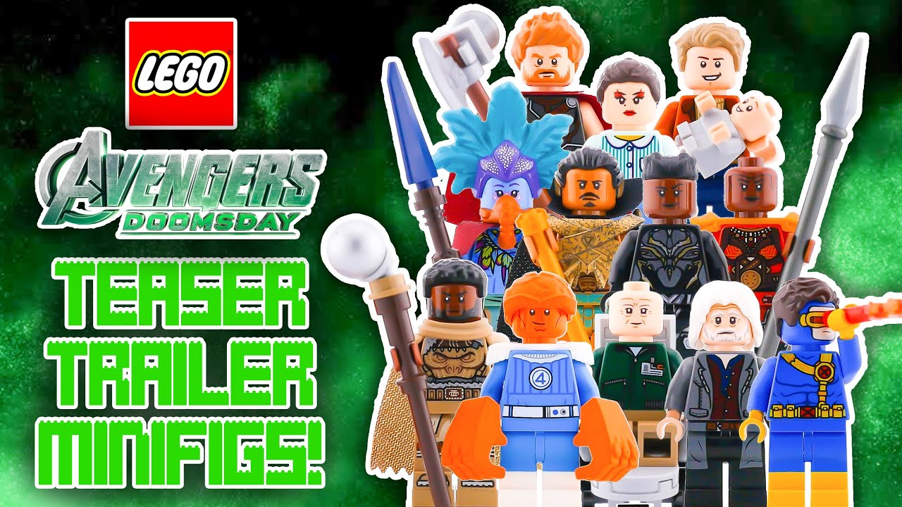 Lego Avengers: Doomsday Teaser Trailer Minifigures!