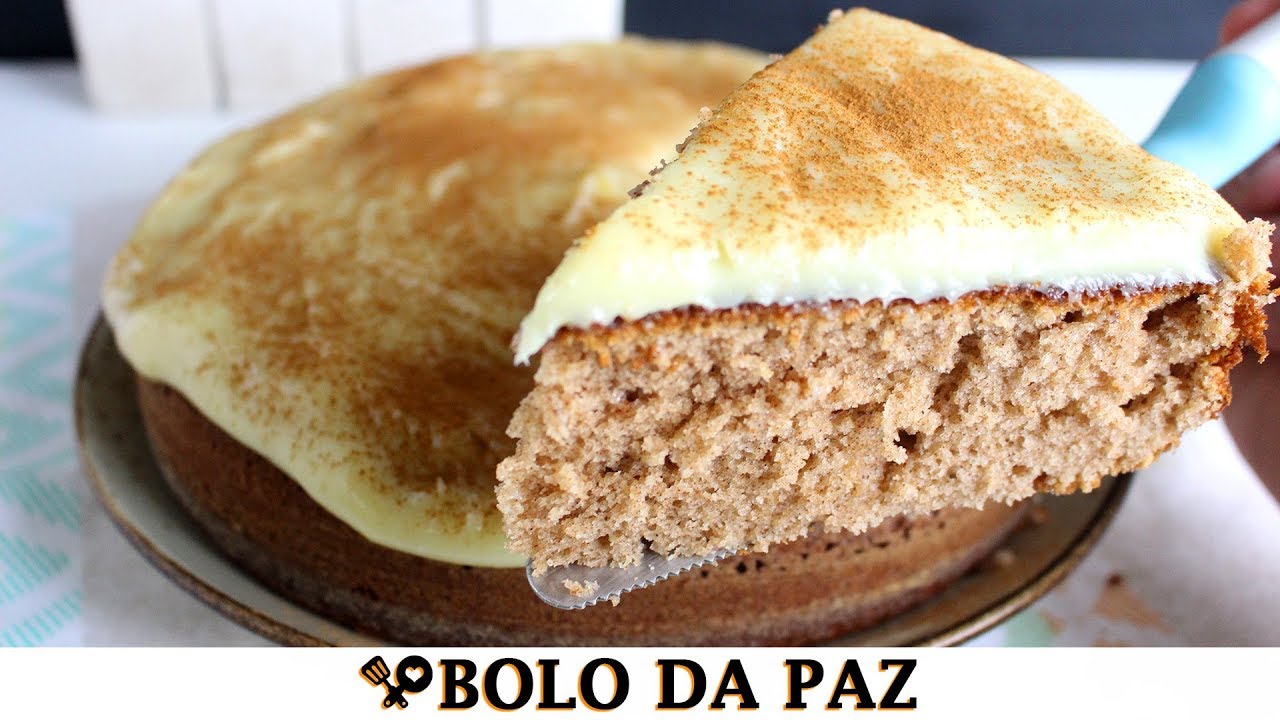BOLO DE CANELA - BOLO DA PAZ - RECEITAS QUE AMO