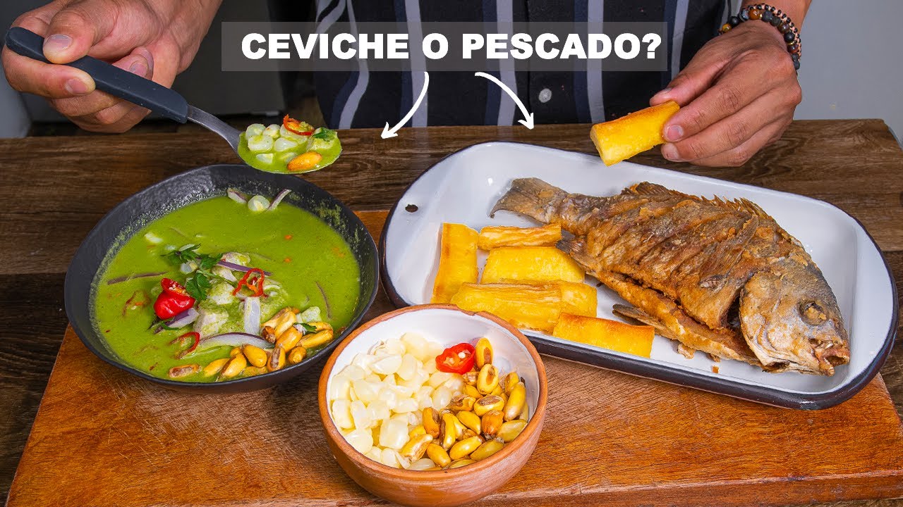 Delicioso Pescado Frito con Leche de Tigre 🐅! Esta Receta es Buenazo para compartir | Abelca
