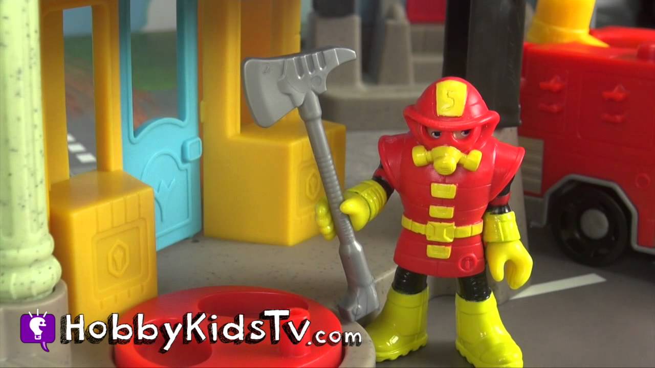 Imaginext Rescue City Center with Trixie