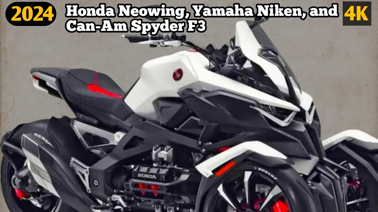 The All-new Three-Wheel Marvels Honda Neowing, Yamaha Niken, and Can-Am Spyder F3 Walkaround
