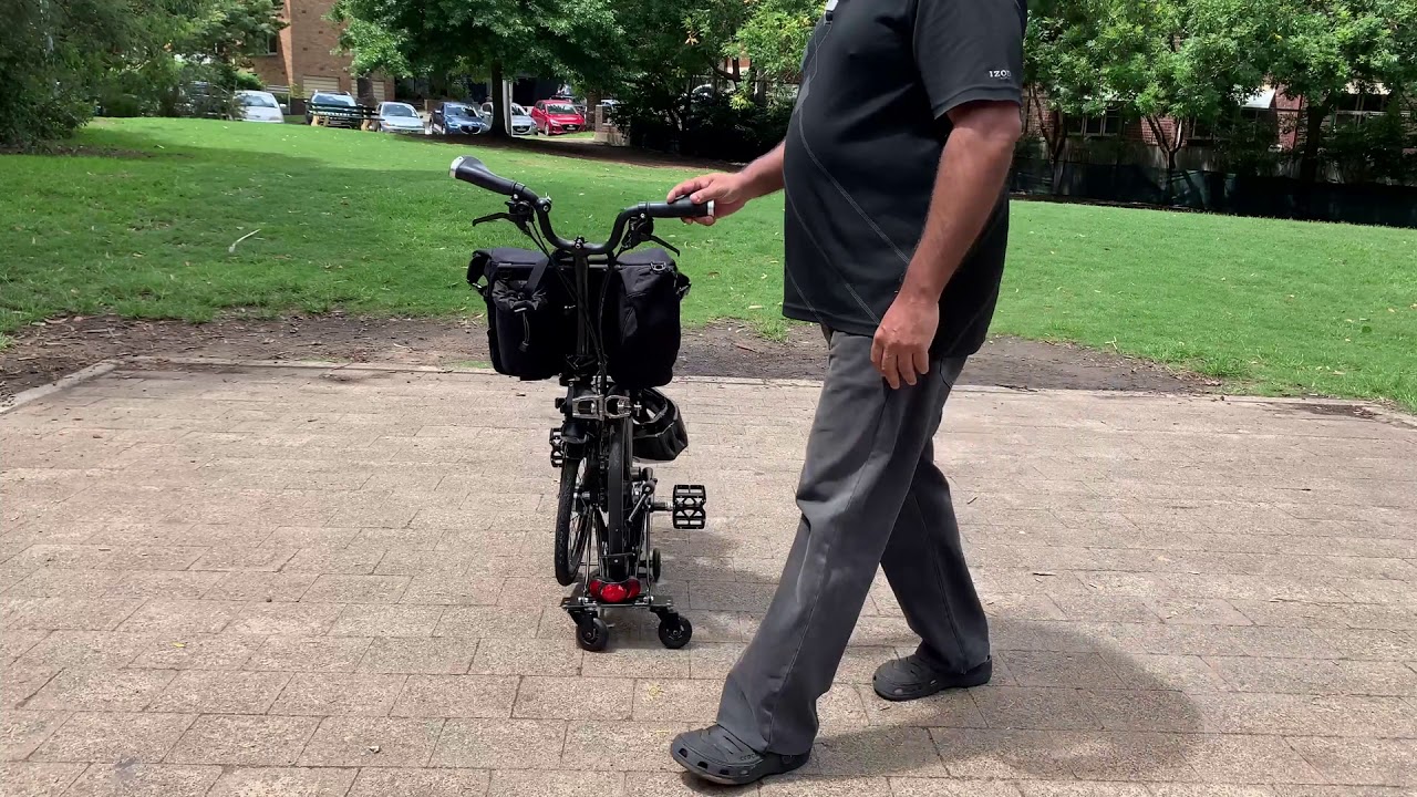 Brompton Amicus Shopping Trolley Cart Basket