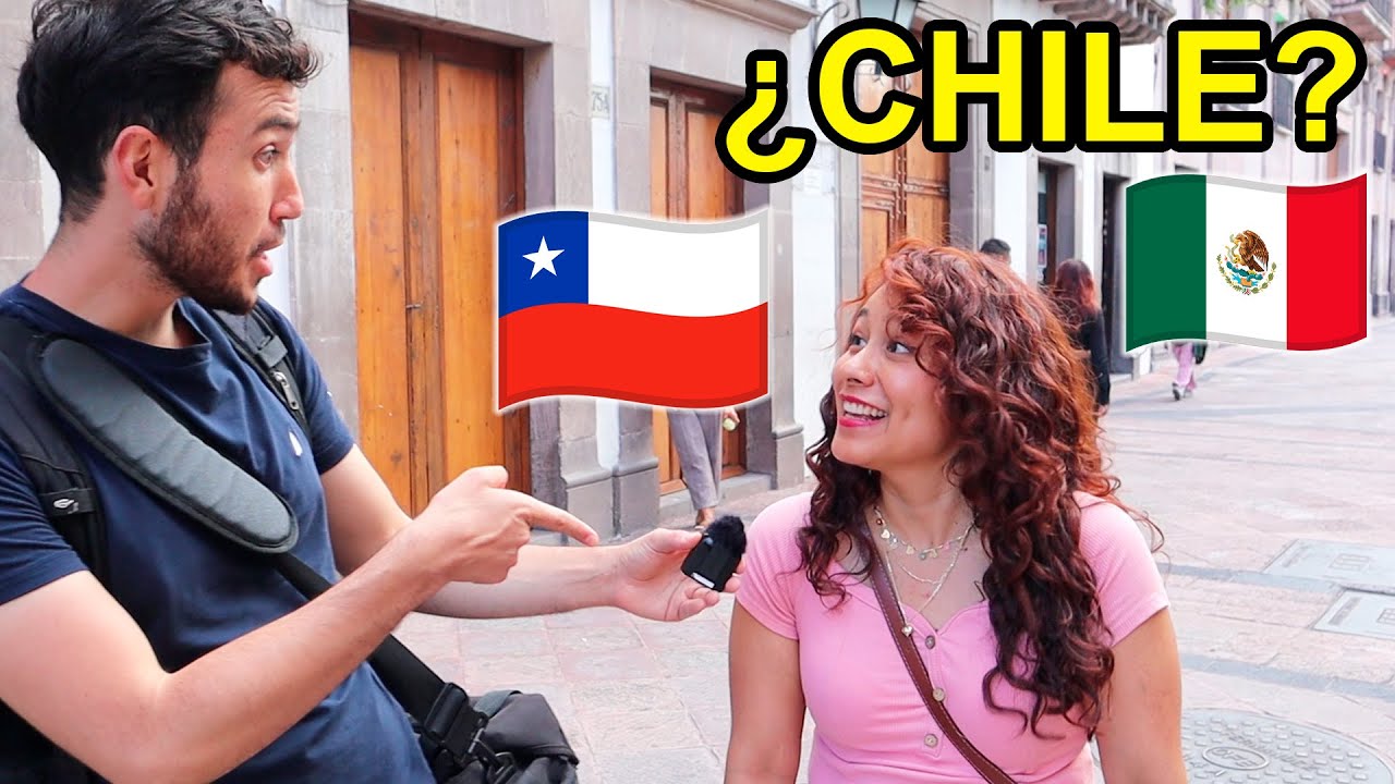 Qué saben de CHILE 🇨🇱 en MÉXICO 🇲🇽 - Entrevistas y reacciones en la calle