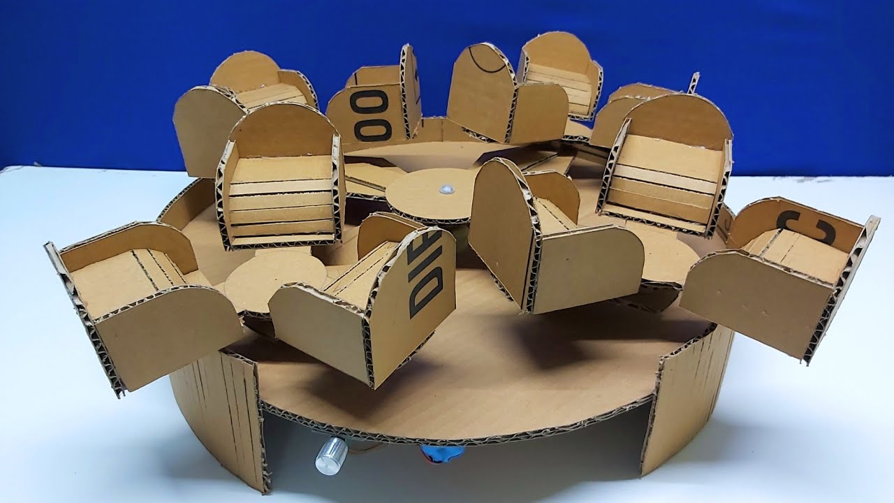 Amazing Break Dance Carnival | How to make Amusement park Ride From Break Dance Ride From Cardboard