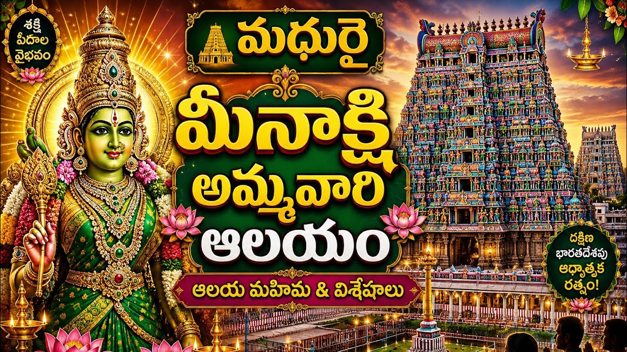 మధుర మీనాక్షి అమ్మ‌వారి ఆలయం full trip details in telugu || మదురై || తమిళనాడు ||