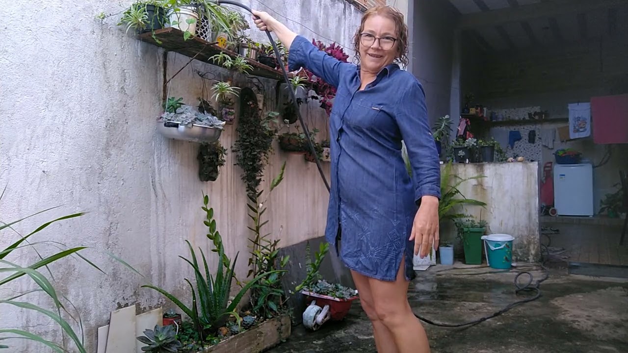 Aguando as plantas