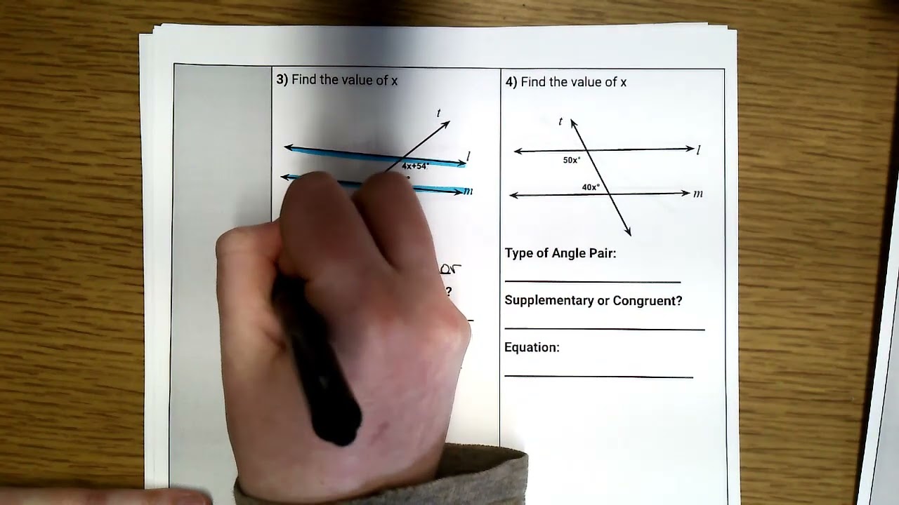 9.2 - Finding Angle Measures