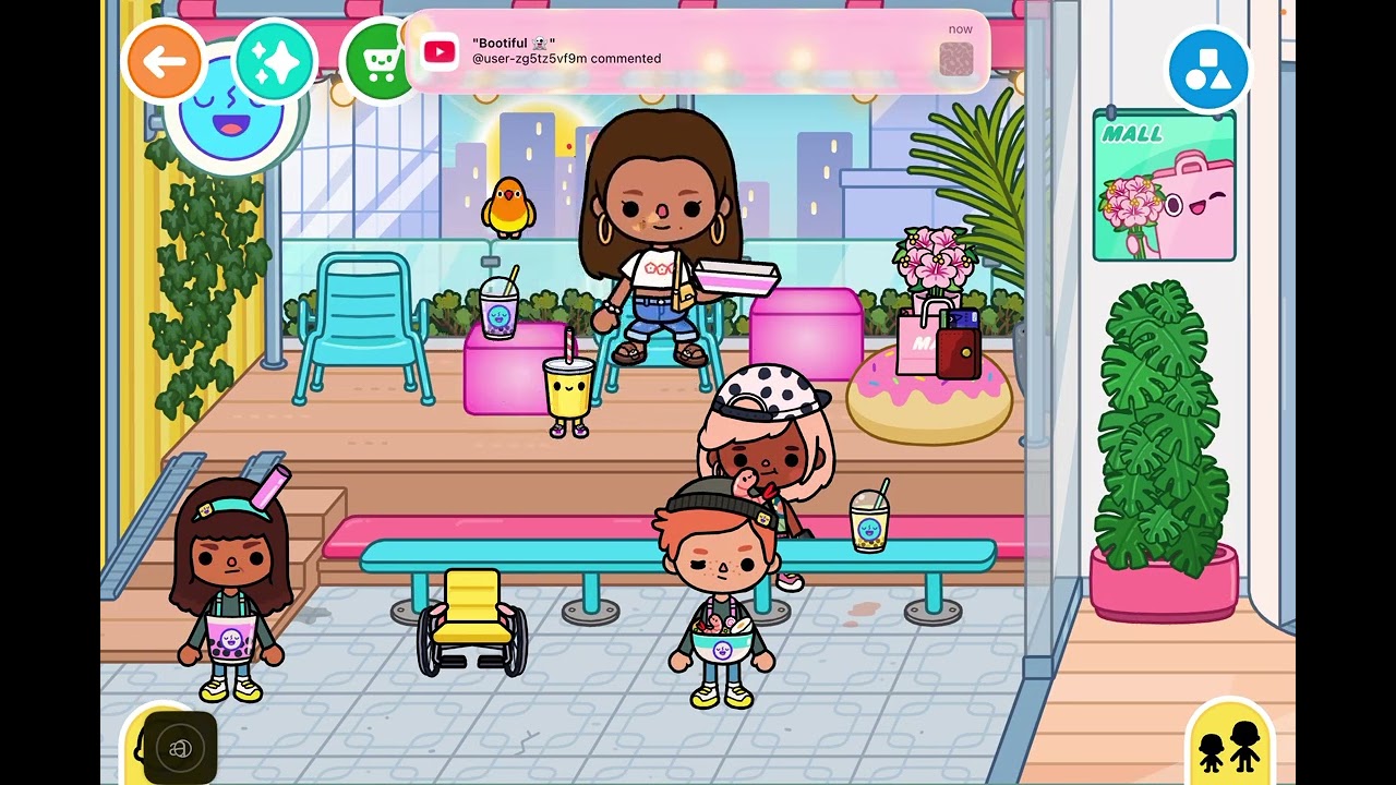 Part one of Toca Boca fam