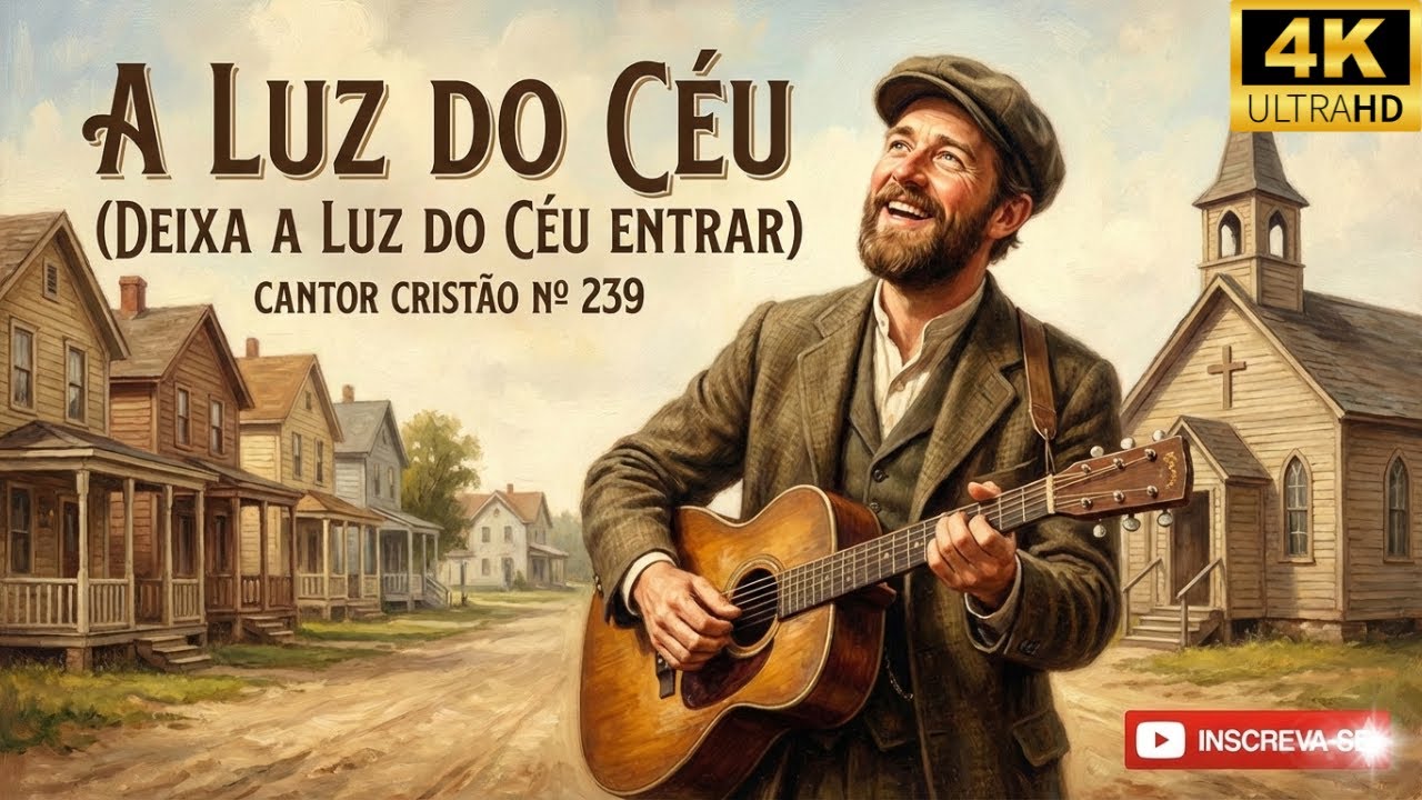 A LUZ DO CÉU – Hino 239 Cantor Cristão | Louvor que Acalma a Alma ✨