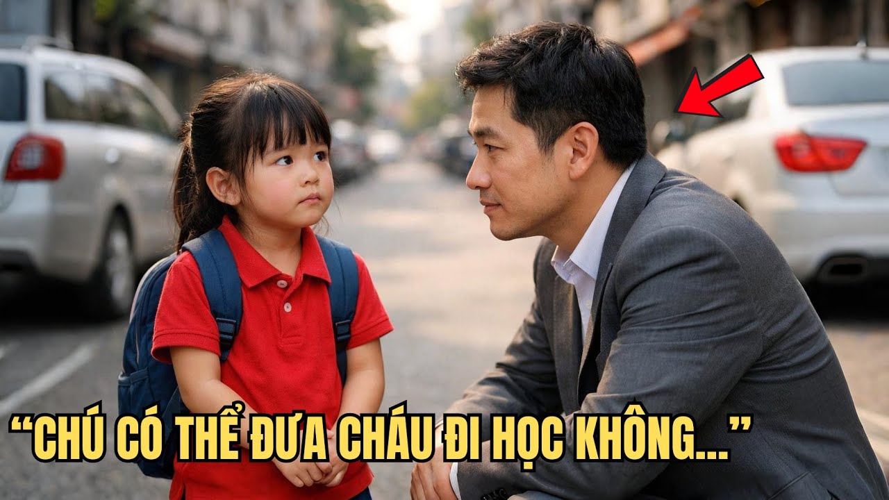Con gái cô lao công nghèo nhờ ông chủ tỷ phú đưa đi học - Quyết định của ông khiến tất cả chết lặng!