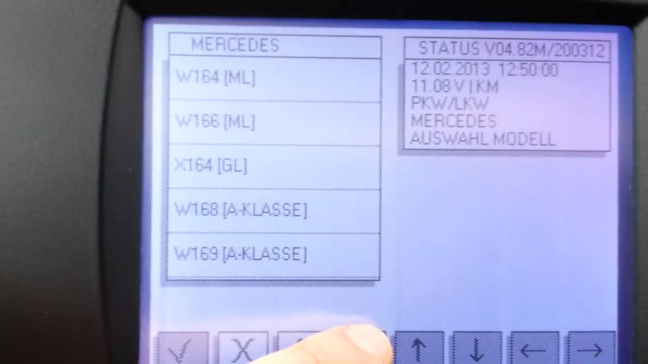 Digiprog3 / Digiprog III - меняем показания одометра Mercedes W221 S class 2006