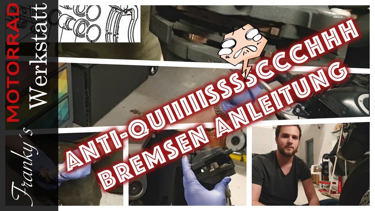 🚨Suzuki 600 Bremsen reinigen, 🚨Bremsbacken tauschen - Anleitung // Manual