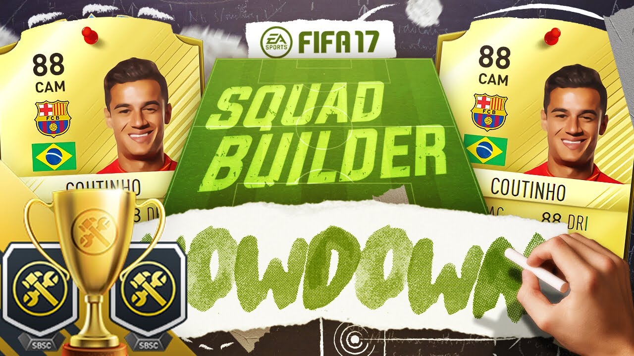 🔥 THE SQUAD BUILDER SHOWDOWN CUP!! 🏆 NEYMAR REPLACEMENT!? - FIFA 17 ULTIMATE TEAM