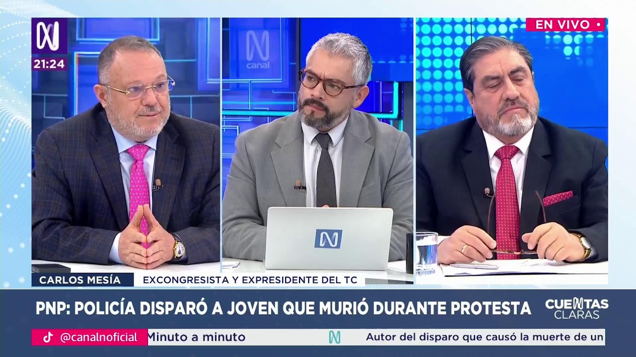Dr. Ra&uacute;l Canelo Rabanal en el programa Cuentas Claras de Canal N