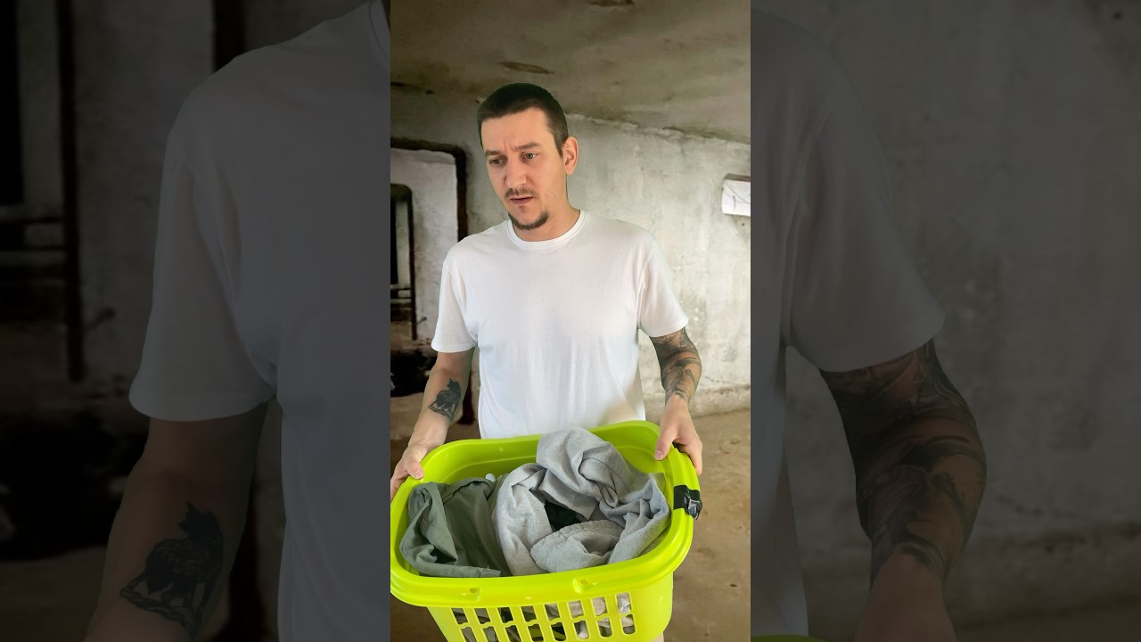 Why is the laundry room always occupied? #shorts #funny #memes