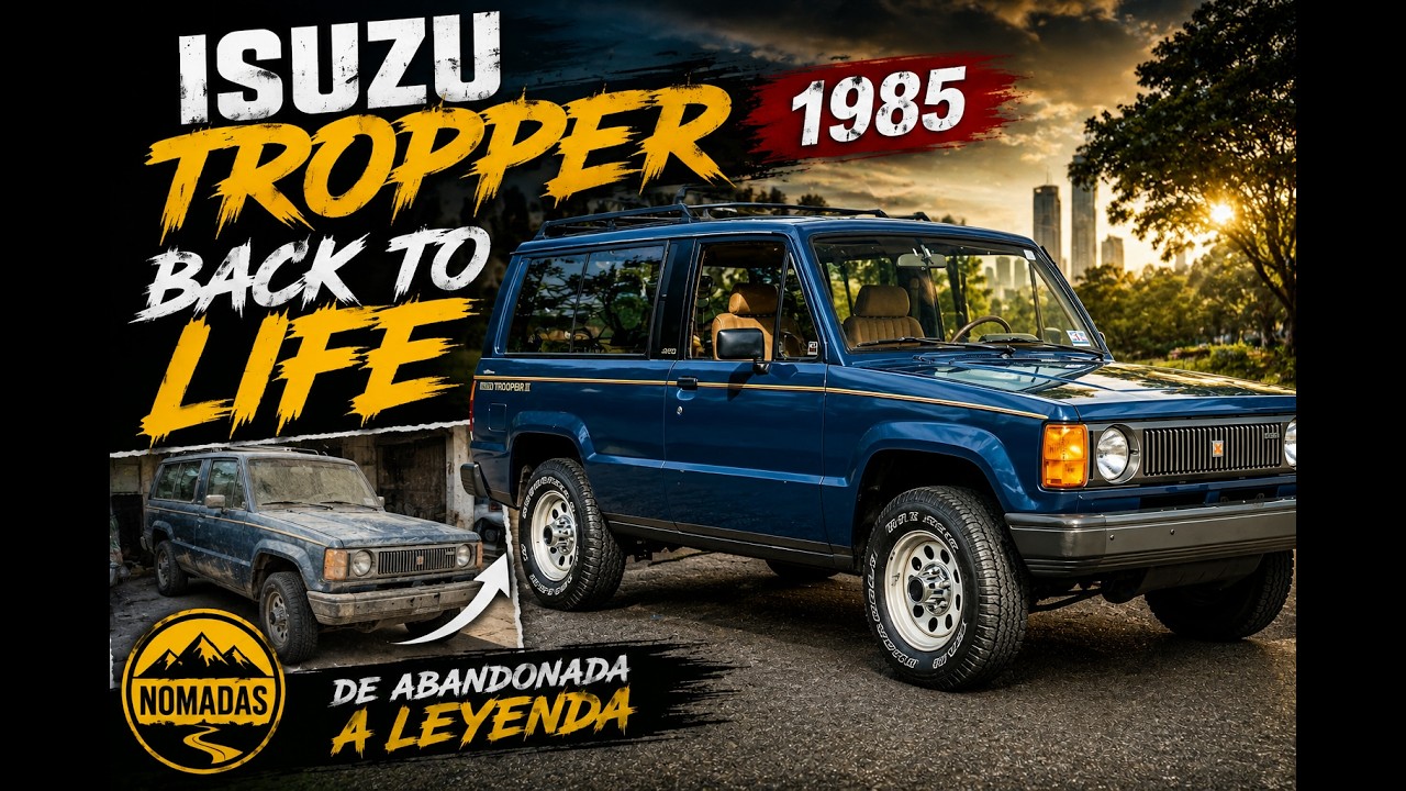 ISUZU TROOPER 1985 RESTORATION