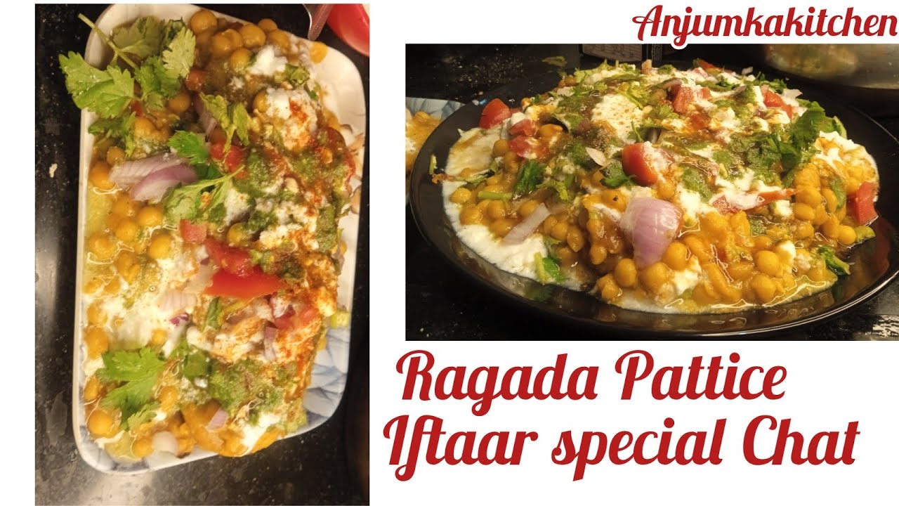 RAGDA PATTICE / PATTIES - Ek aur Monsoon special recipe - Mumbai special Ragda