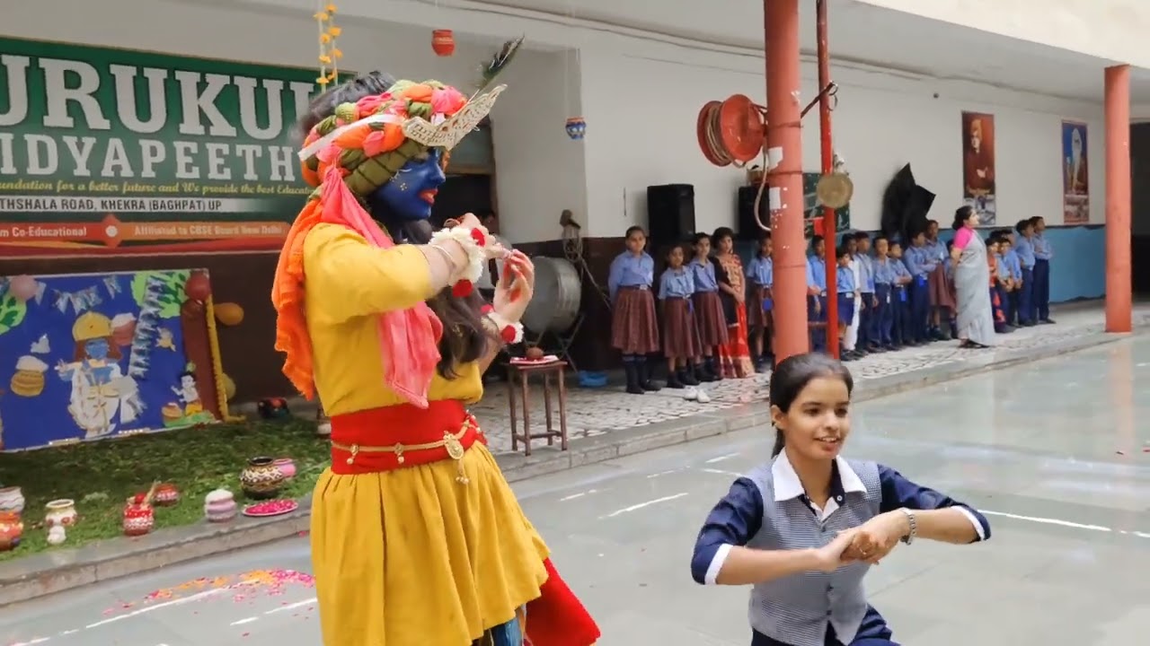 Janmashtami #gurukul #kanhaiya #Radha #Meera   #auspicious day