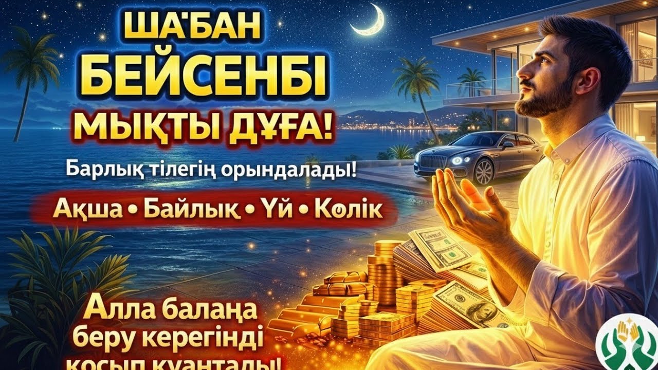 🤲БЕЙСЕНБІ күні ең құдіретті дұға! Алла бүкіл тілеуіңді және балаңа керектің бәрін беріп қояды