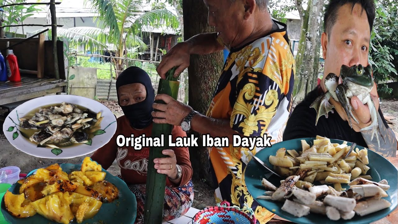 Semua Lauk Mak Yang Masak / Katak Pansuh / Umbut Bakar / Terung Bakar / Cara Masakan Orang Kampung…/
