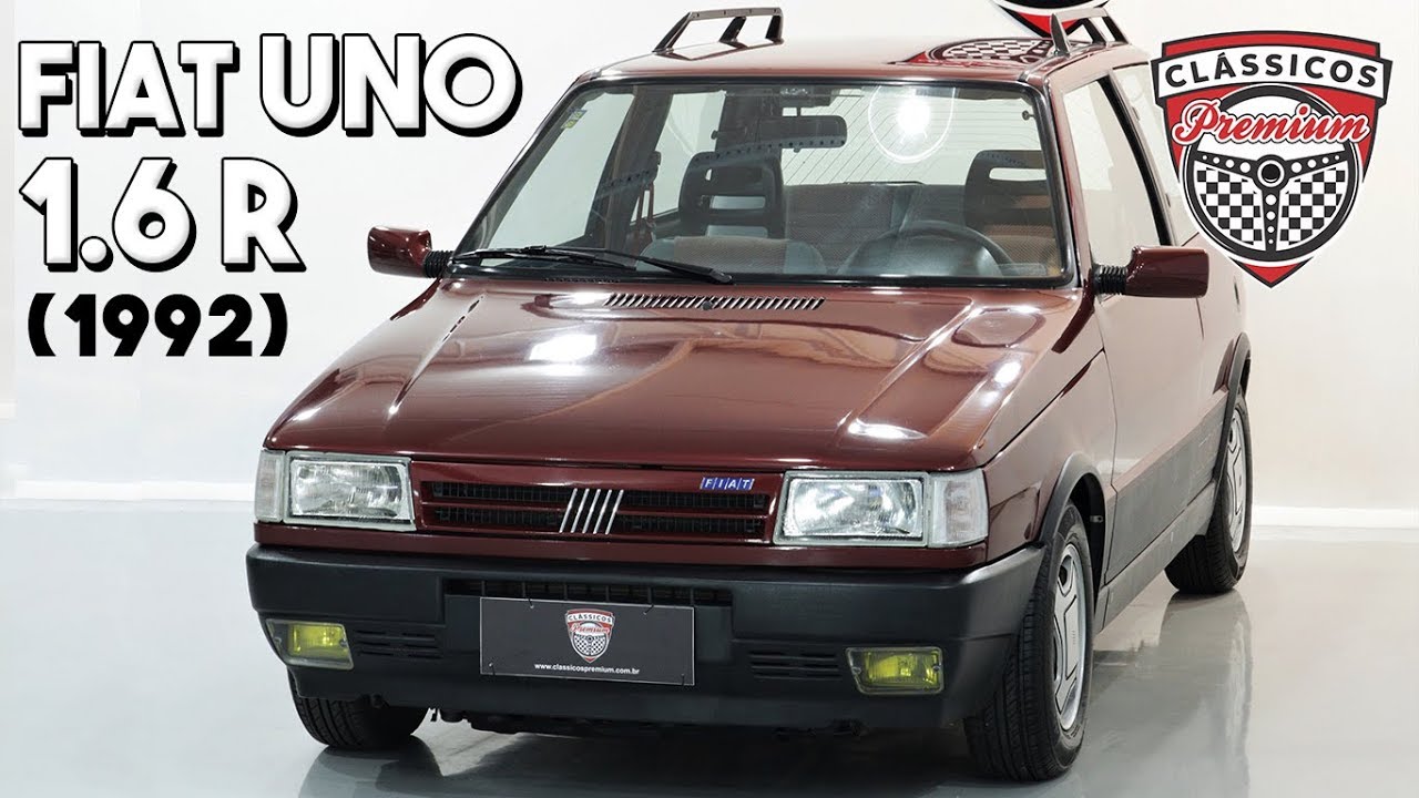 Fiat Uno 1.6 R (1992) - Clássicos Premium