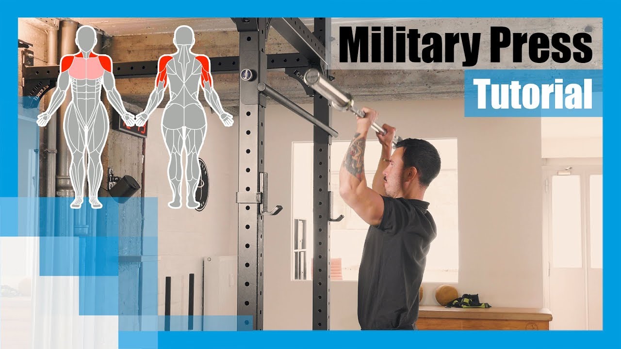 Tutorial: Military Press für Anfänger | die richtige Technik & Ausführung 💪