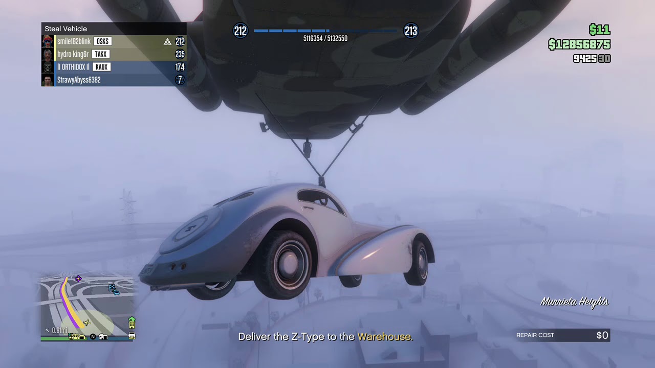 Cruella de Vil flying through the snow!? Merry Christmas from GTA