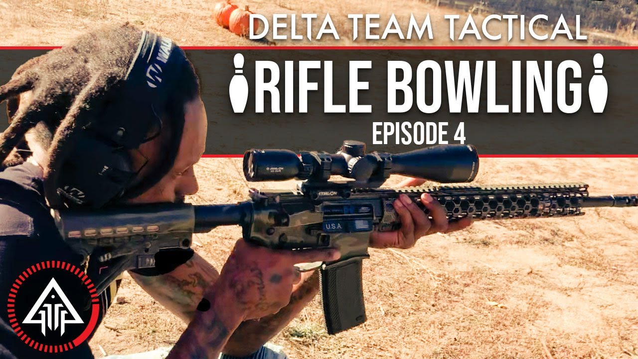 Rifle Bowling SPECIAL feat. Black Rambo & Brian from Unique-ARs! Ep. 4