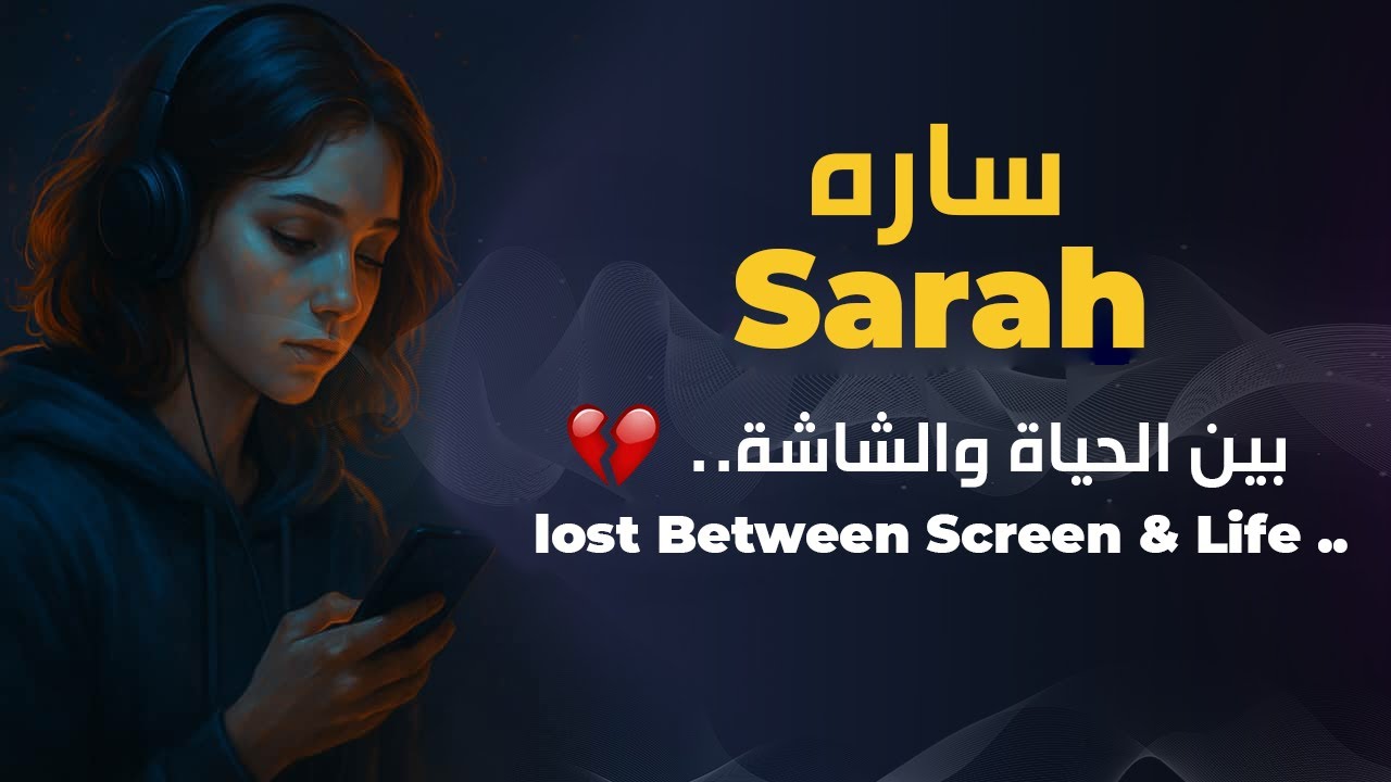 سارة والشاشة | AI-Generated Song That Hits Deep 📱🎵