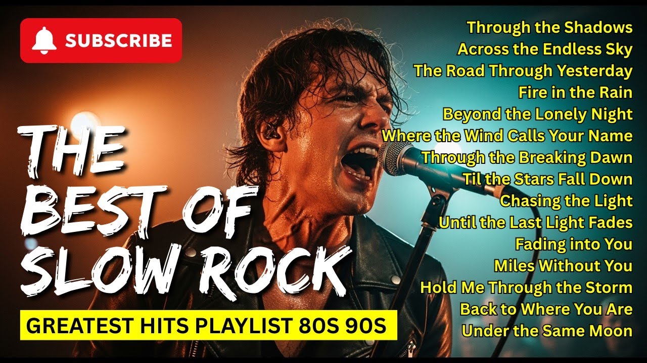 Legendary Slow Rock Love Songs | The Most Painfully Beautiful Classics