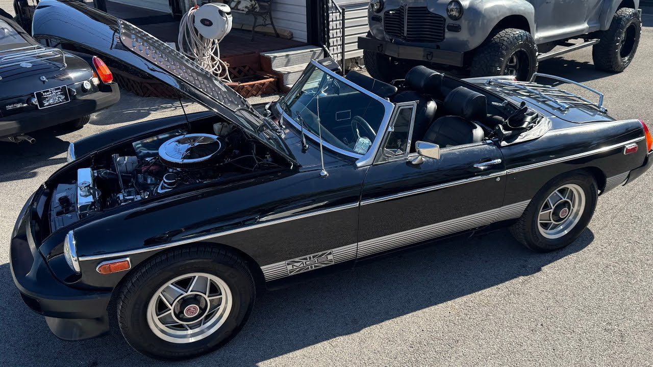 Test Drive 1980 MG MGB V8 Convertible SOLD $15,900 Maple Motors #3189-1