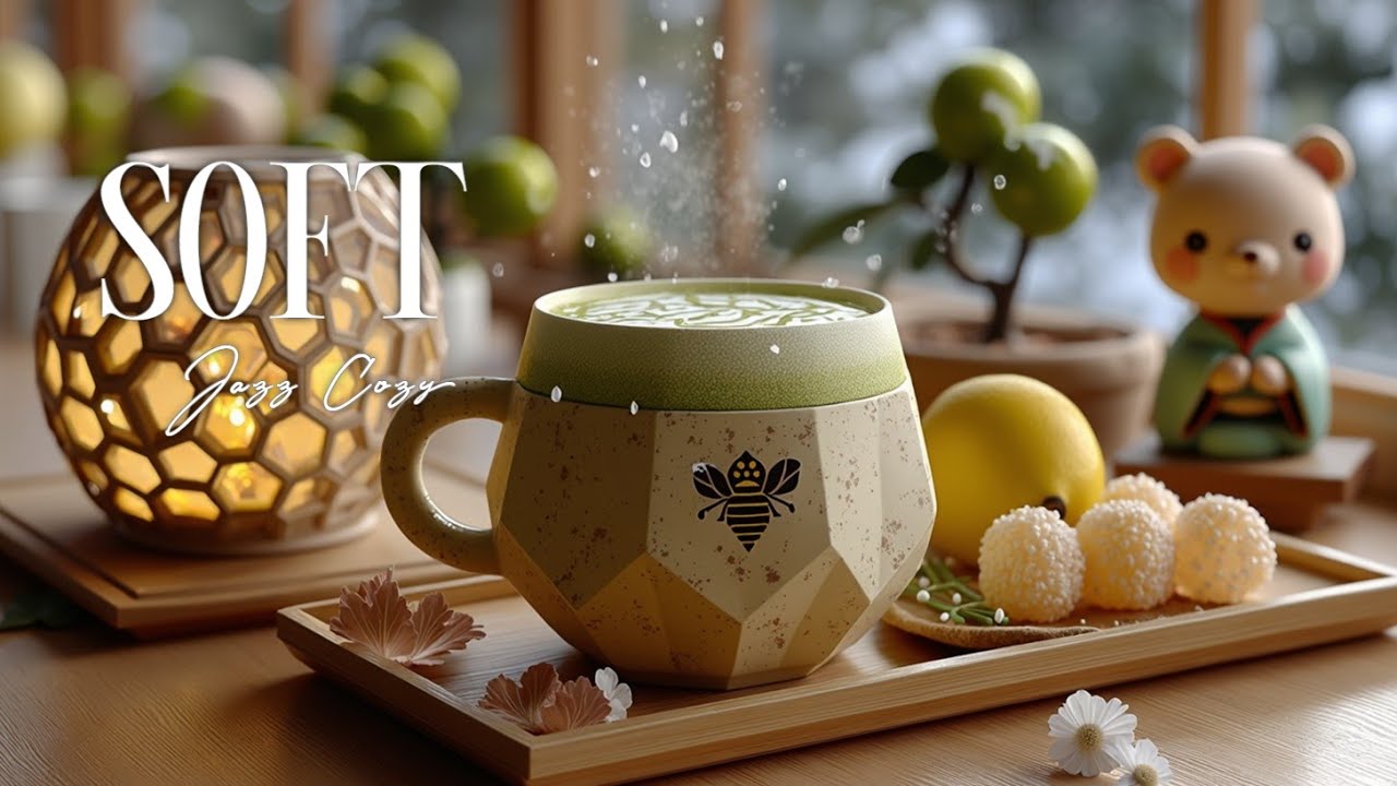 Уютный Зимний Босса-Нова Джаз ~ Расслабляющая Музыка для Учебы в Кафе