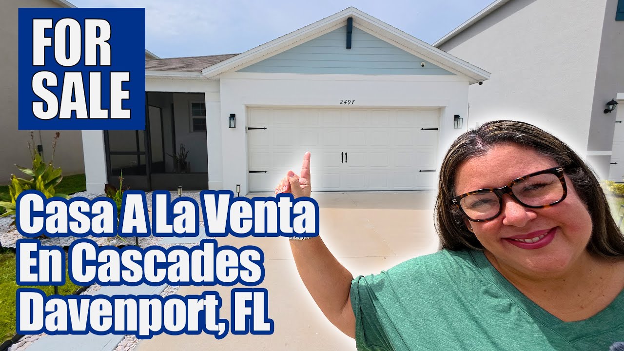 Casa A La Venta en la comunidad Cascades en Davenport Florida