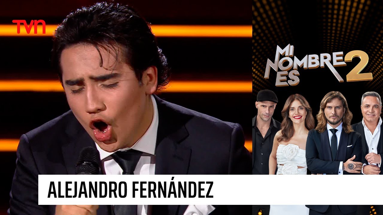 Alejandro Fernández protagoniza una interpretación cargada de pasión y romance | Mi nombre es 2