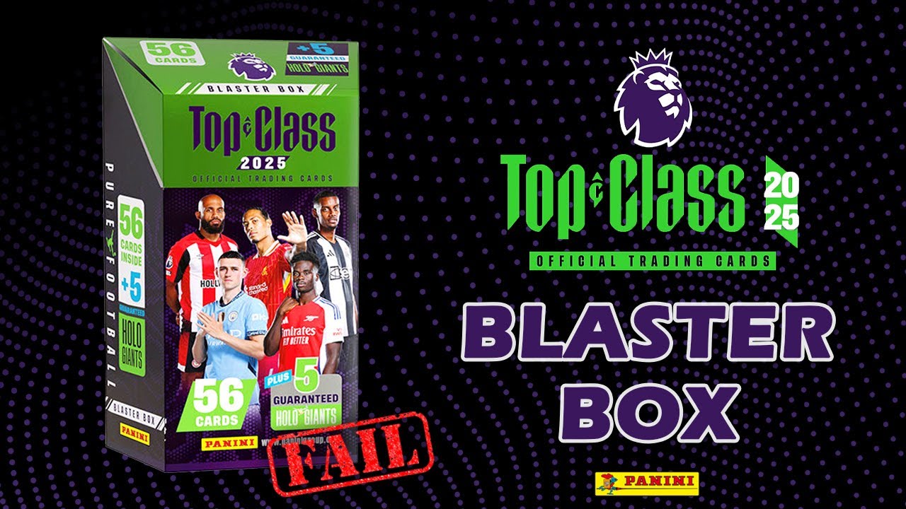 PANINI Premier League Top Class 2025 - BLASTER BOX