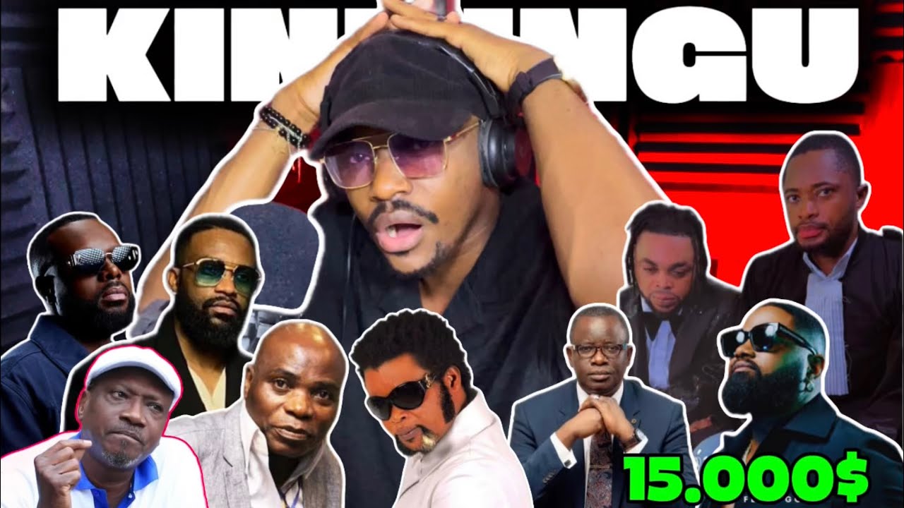 KINDINGU EN JUSTICE AVEC FERRE IL RÉCLAME ses 25%(15.000$)MAÏKA RECADRE GOUBALD,WAZEKWA défend FALLY