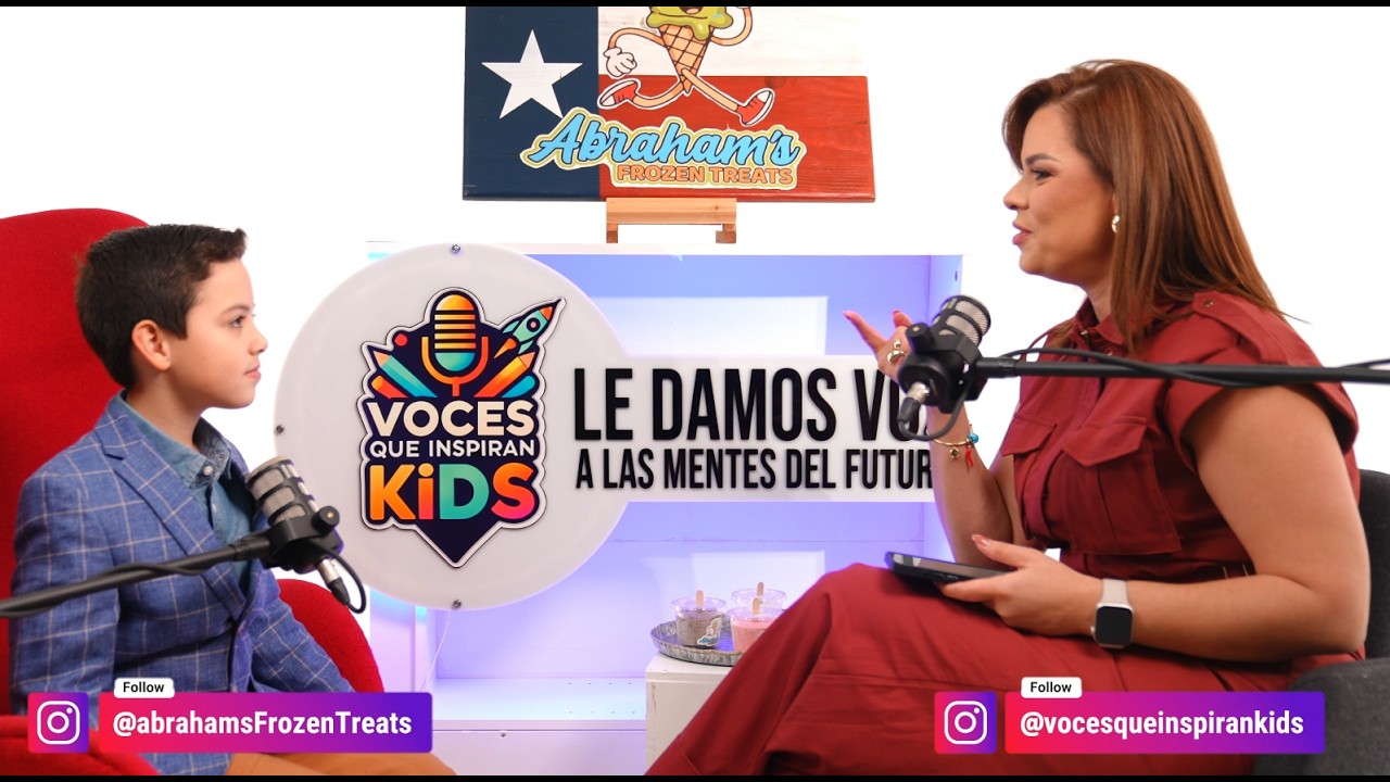 Abraham siso: Creatividad e inocencia en cada helado | Temporada 2 Voces que inspiran kids.