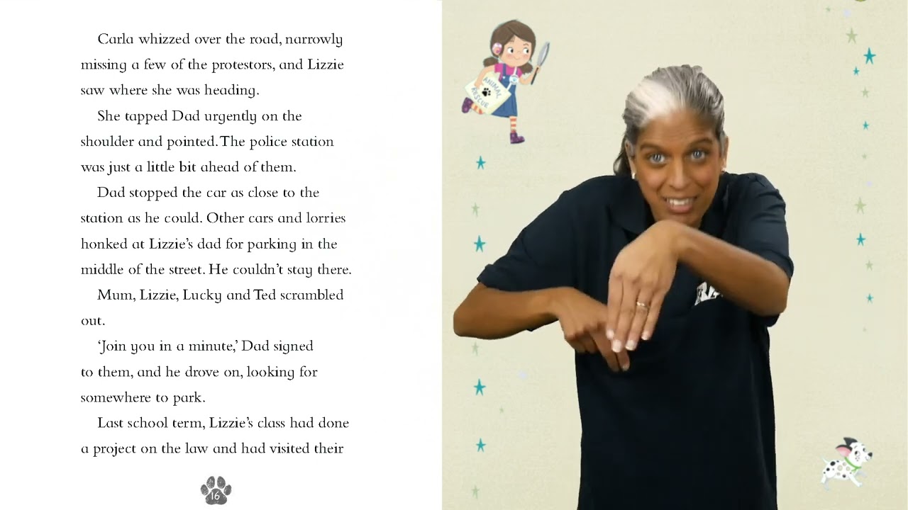 Megan Rix - Lizzie and Lucky: The mystery of the lost chicken (BSL)